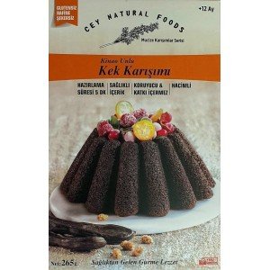 Cey Natural Foods Kinoa Unlu Kek Karışımı - 265 gr