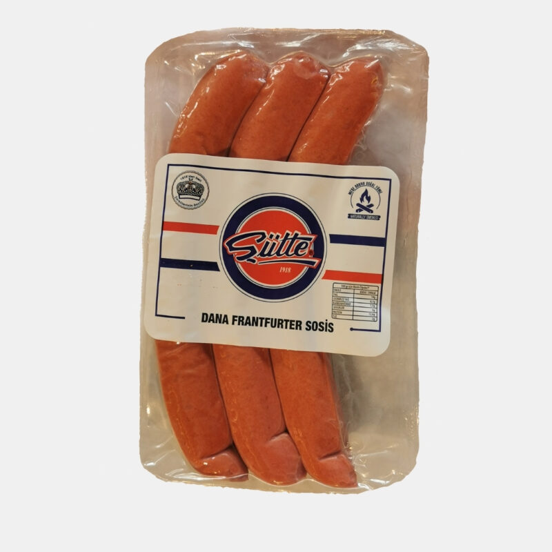 Şütte Dana Frankfurter Sosis